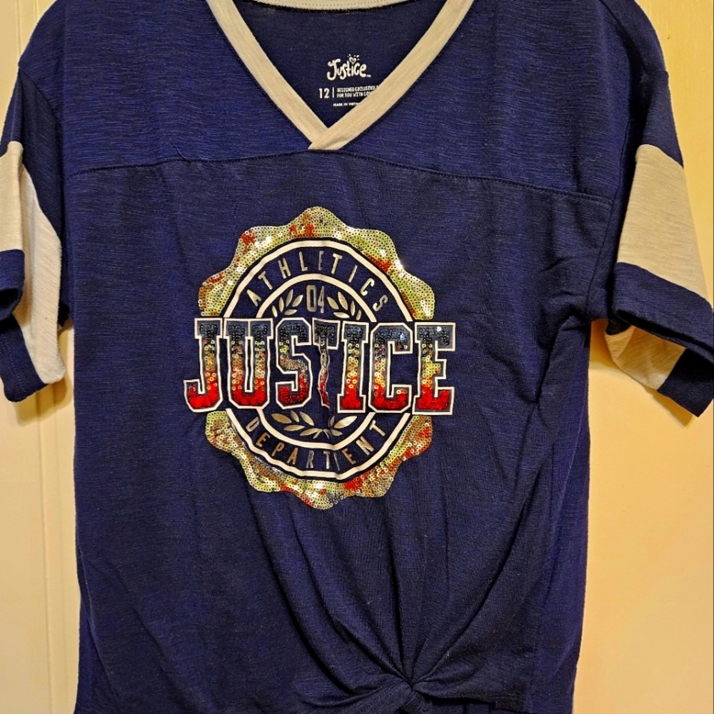 Tee shirt sz 12 Justice